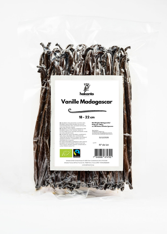 Tradition Bourbon Vanille aus Madagaskar - 500g Großpackung